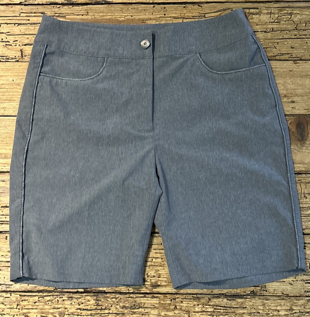 EP Pro Women’s Gray Bermuda Golf Shorts Size 4